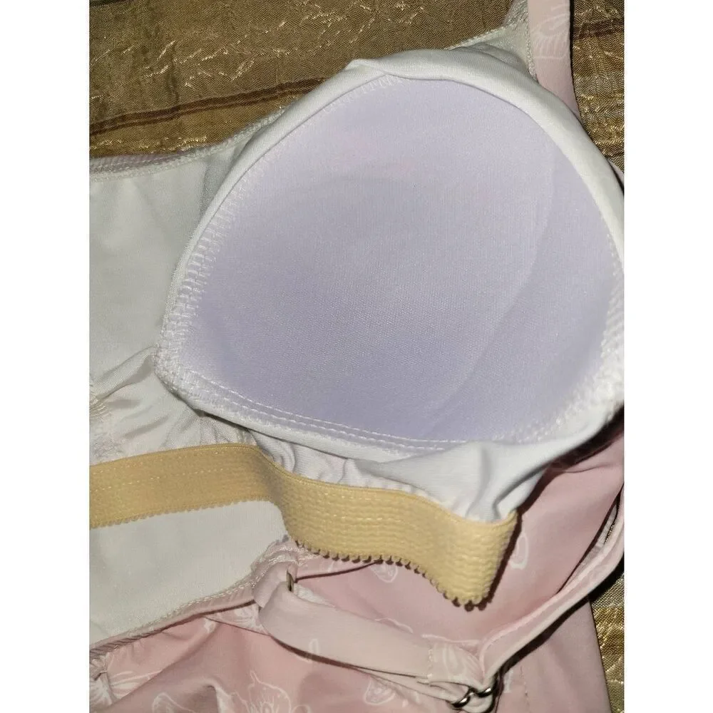 Pink butterfly pattern One piece bathing suit - Picture 10 of 10